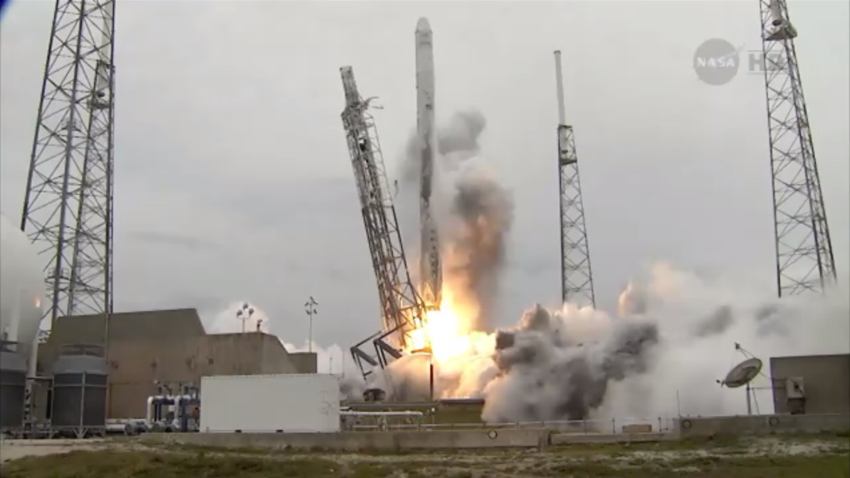 SpaceX Launches Robotic Cargo Mission to Space Station